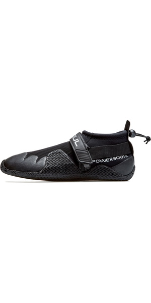 2026 GUL Strapped Power Slipper 3mm Wetsuit Shoe BO1265-B7 - Black
